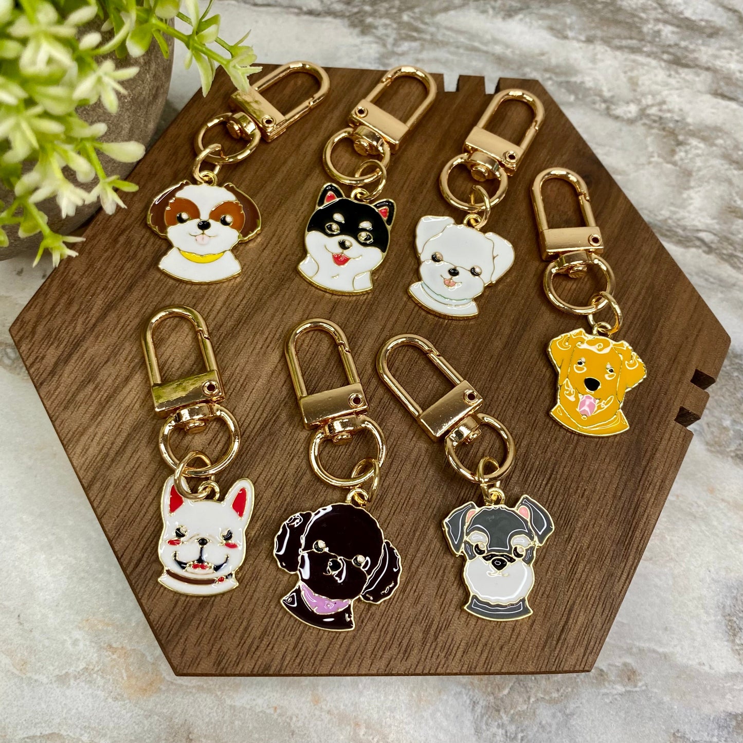 Keychain - Dog Charm #2