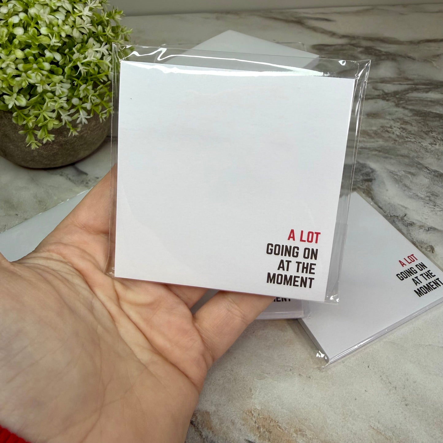 The Sticky Note Collection - A Lot Going On At The Moment