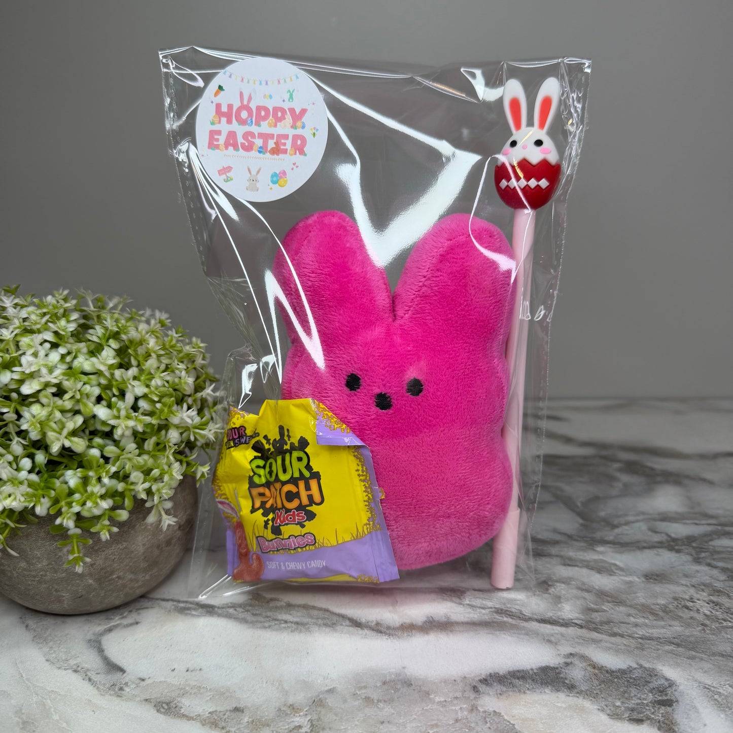 Bundled Set - Easter Bunny Plush & Pen
