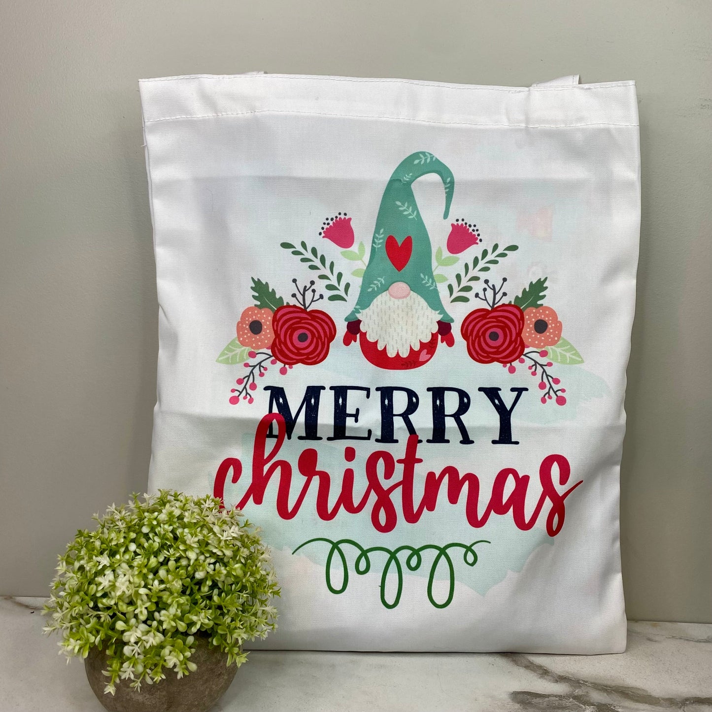 Tote Bag - Christmas - #23 - Merry Christmas Gnome