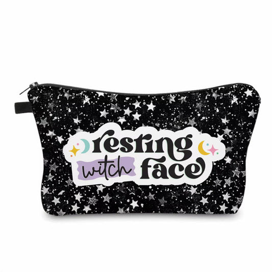 Pouch - Halloween Fall Resting Witch Face