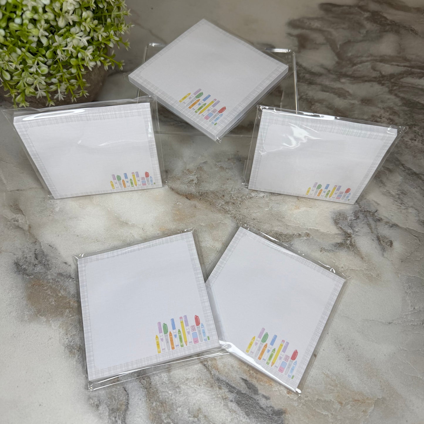 The Sticky Note Collection - Teach Teacher Writing Pen Pencil Utensils