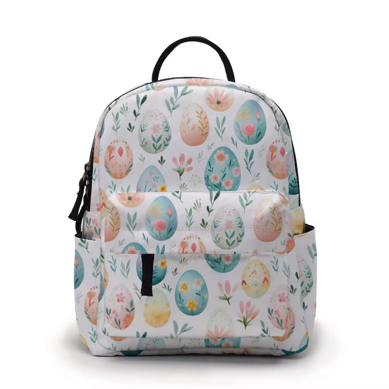 Mini Backpack - Floral Eggs