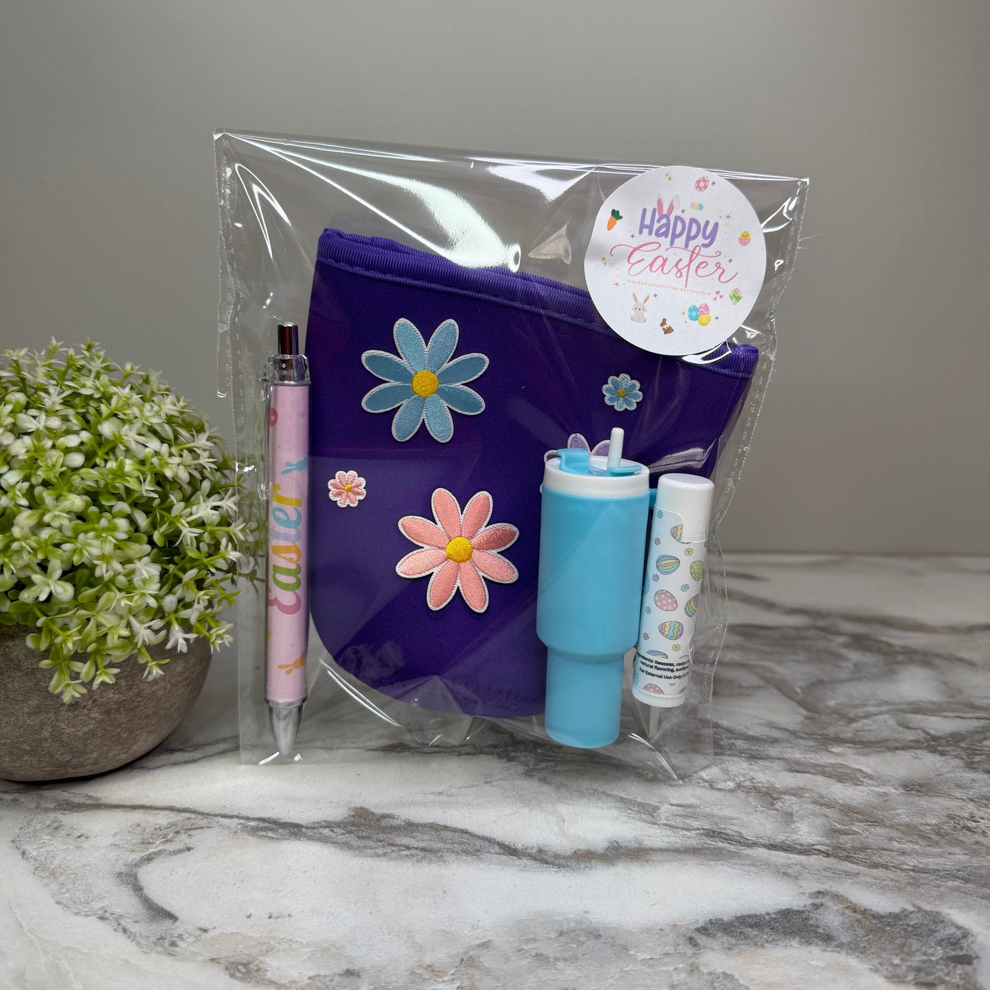 Bundled Set - Floral Patches Purple