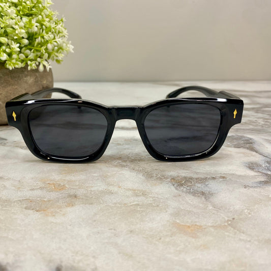 Sunglasses - Style C - Black Black