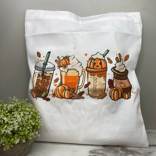 Tote Bag - Pumpkin Coffee