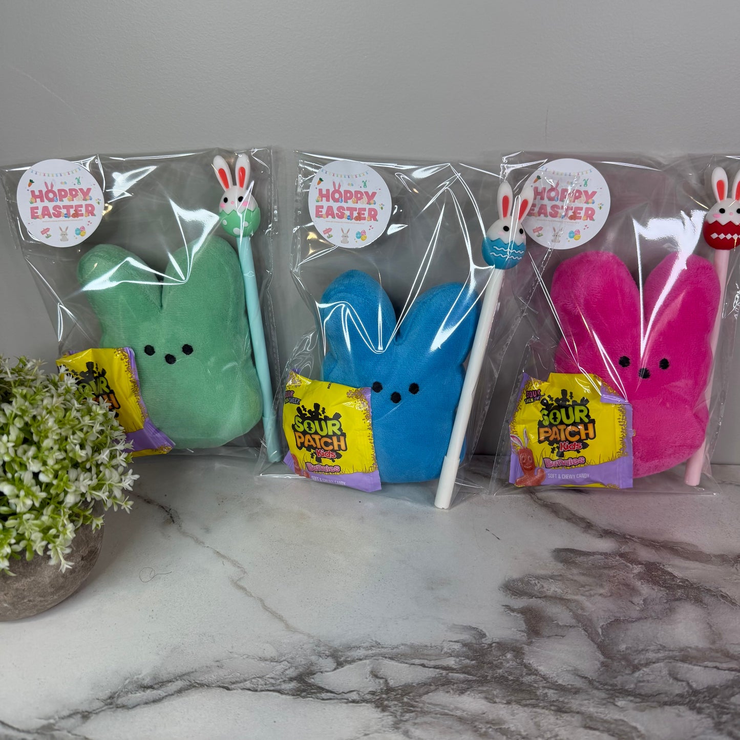 Bundled Set - Easter Bunny Plush & Pen