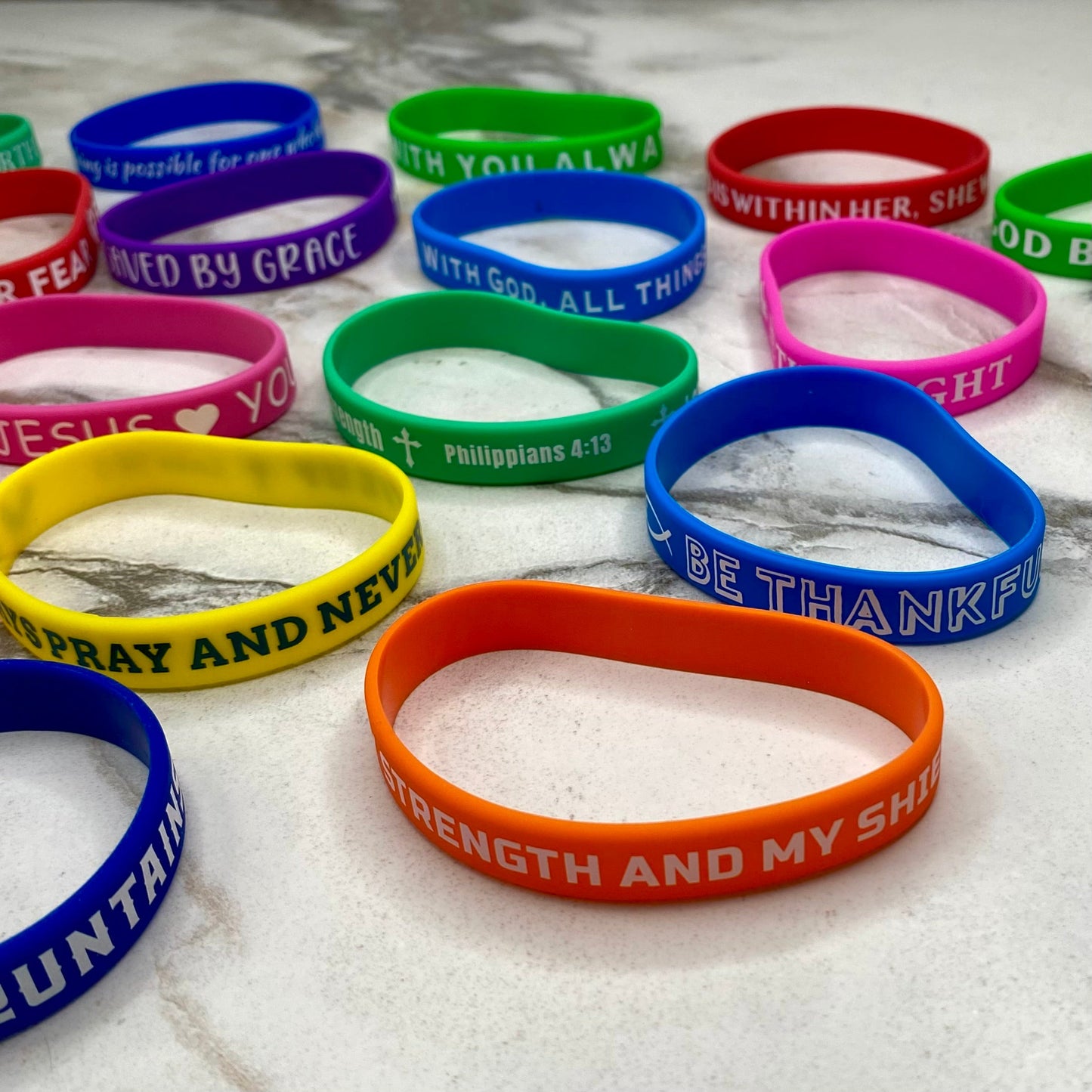 Silicone Bracelet - Religious