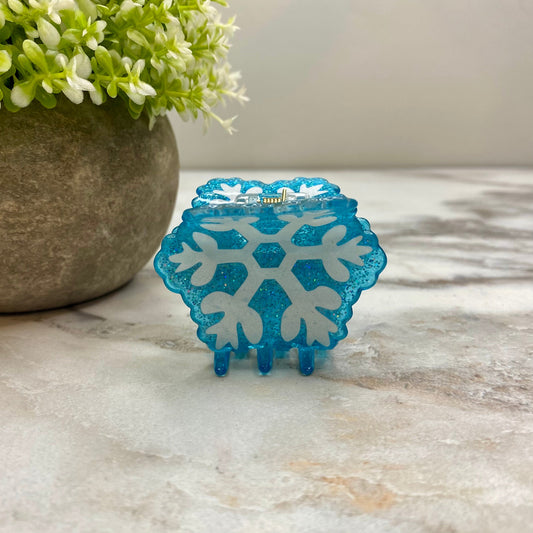 Hair Clip - Snowflake