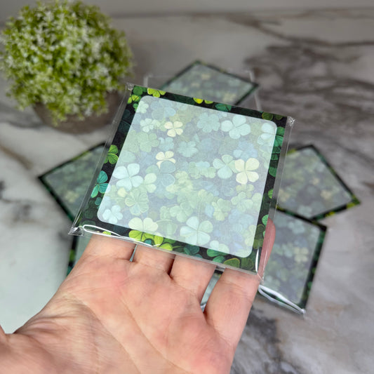 The Sticky Note Collection - St. Patrick’s Day - Dark Green Clover