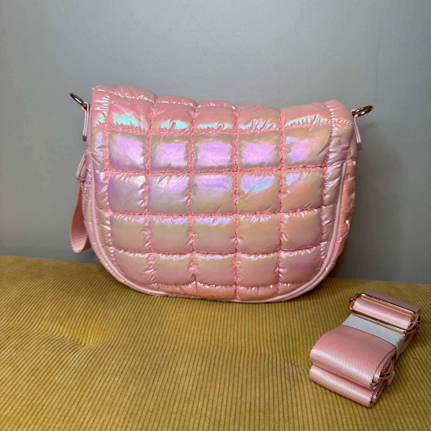 The Roni Nylon Crossbody - Puffer