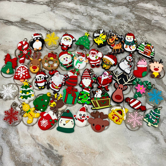 Keychain - Silicone - Christmas