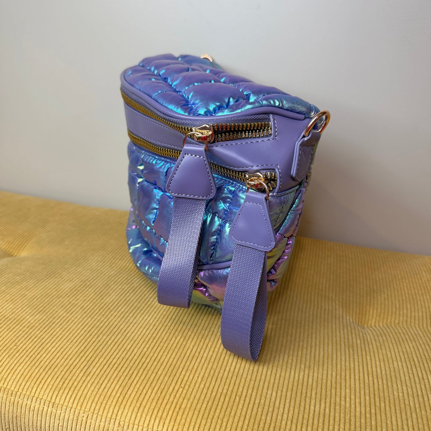 The Roni Nylon Crossbody - Puffer