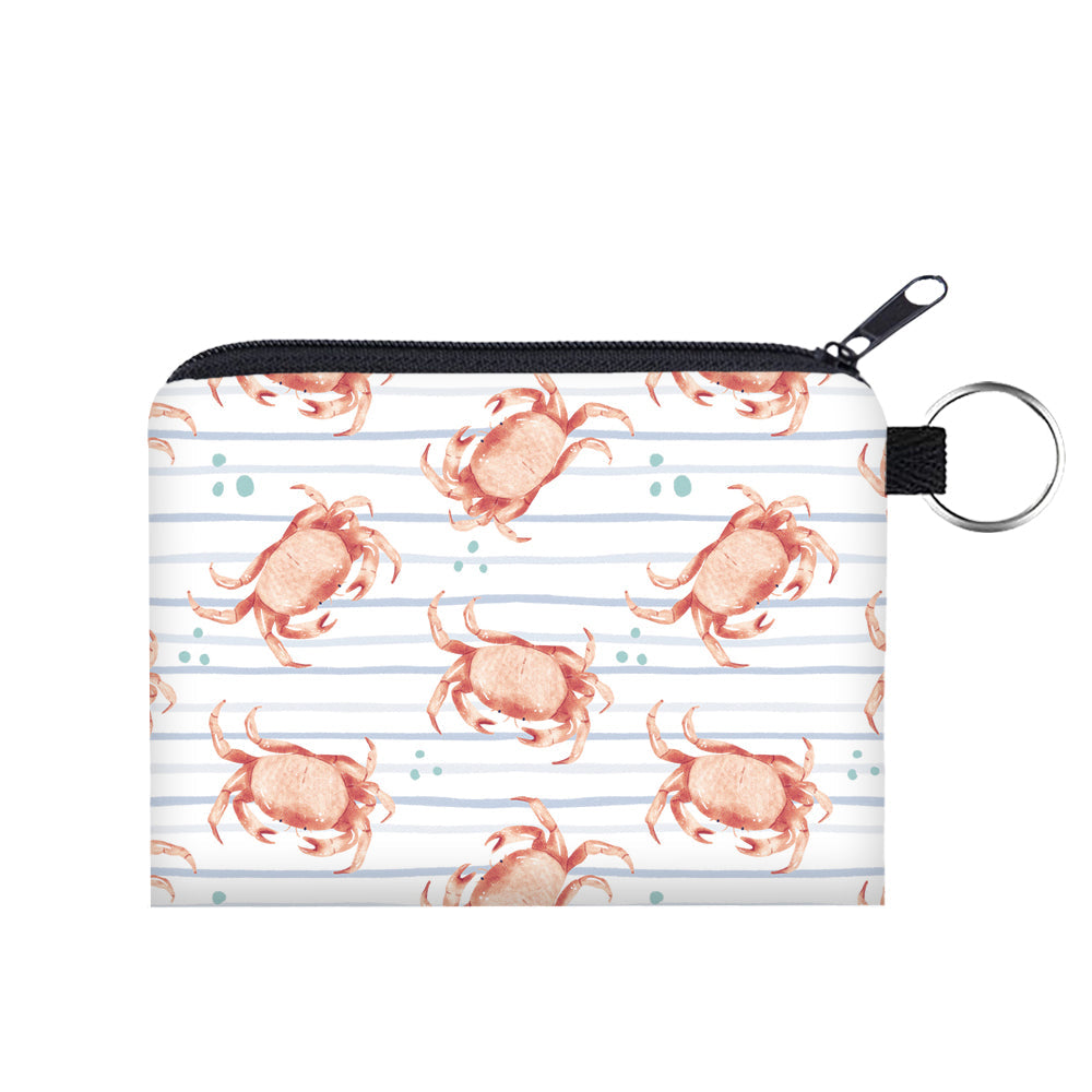 Mini Pouch - Crab Stripes