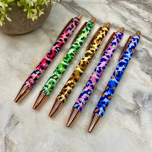 Pen - Colorful Animal Print