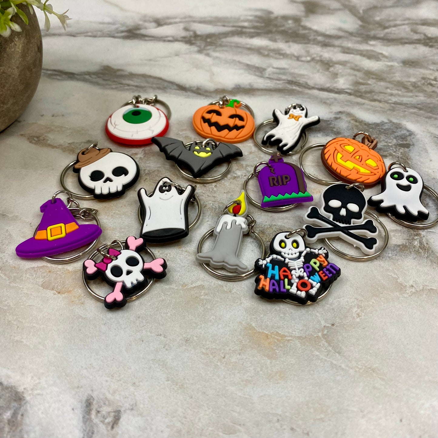 Keychain - Silicone - Halloween