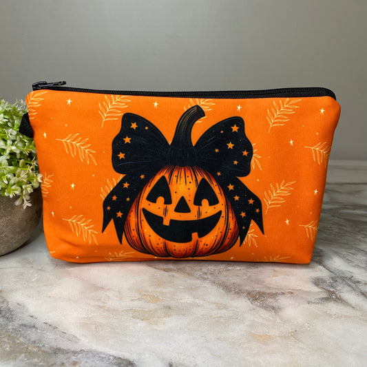 Pouch - Pumpkin Bow