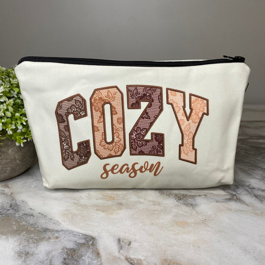 Pouch - Cozy Season Brown Tan