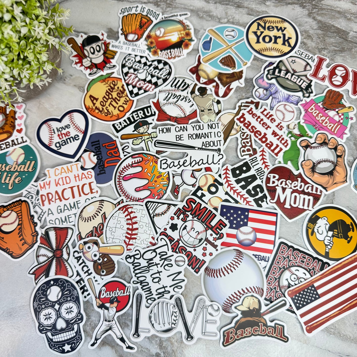 Stickers - Baseball