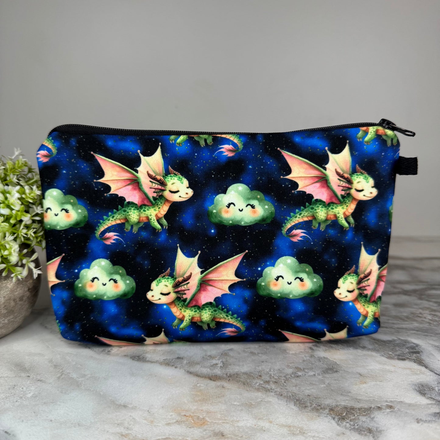 Mini Backpack, Pouch, & Mini Pouch Bundled Set - Dragon Cloud