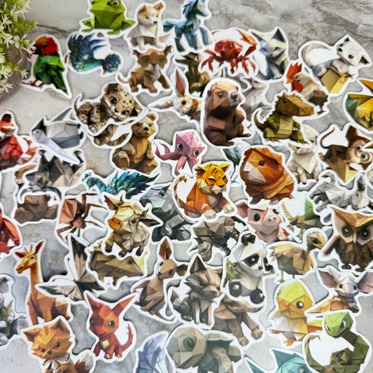 Stickers - Geometric Animals