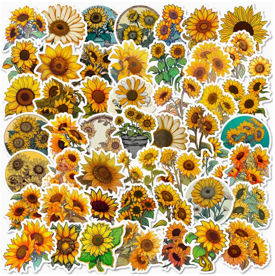 Stickers - Sunflowers