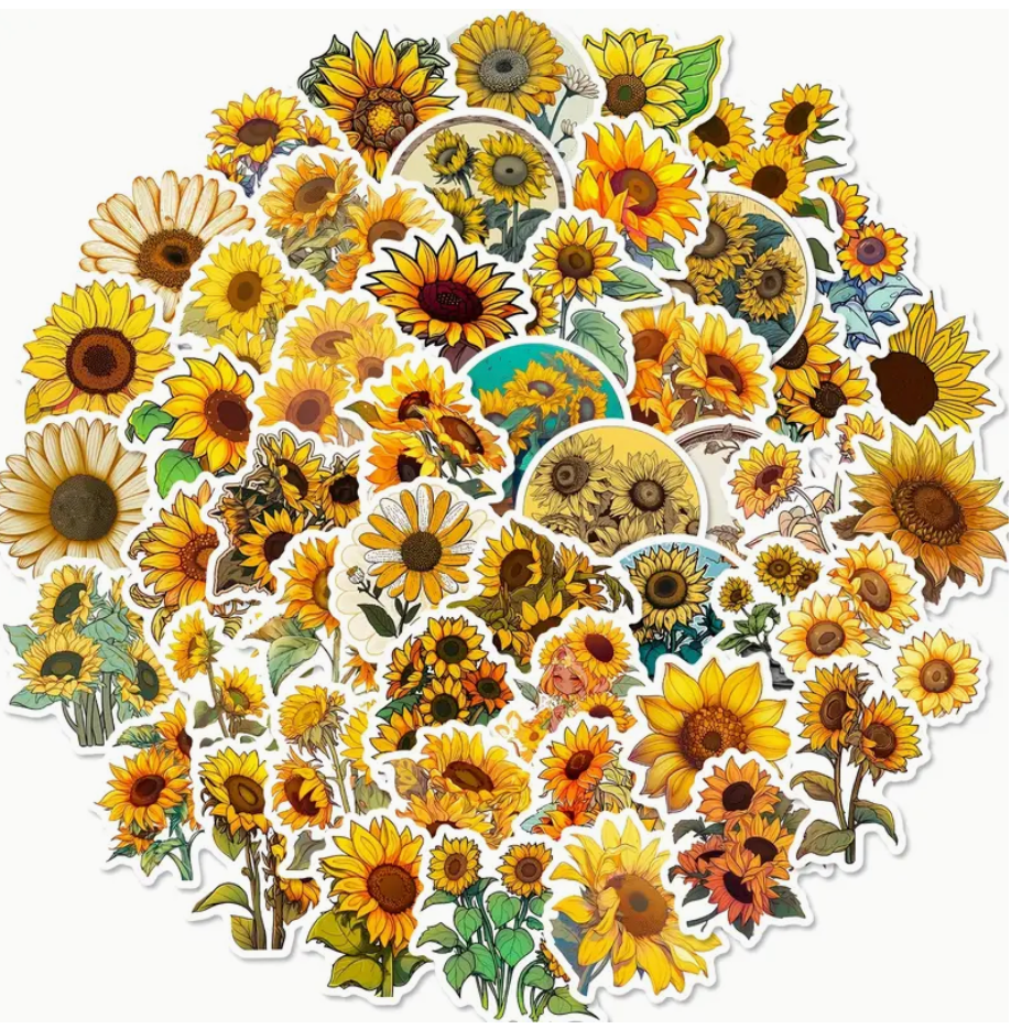 Stickers - Sunflowers