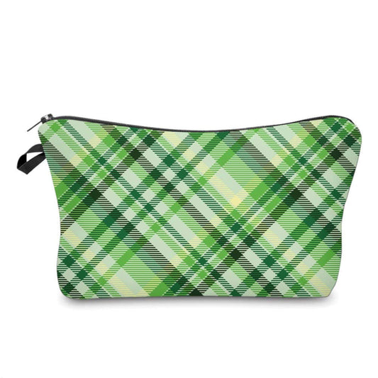 Pouch - Plaid, Green