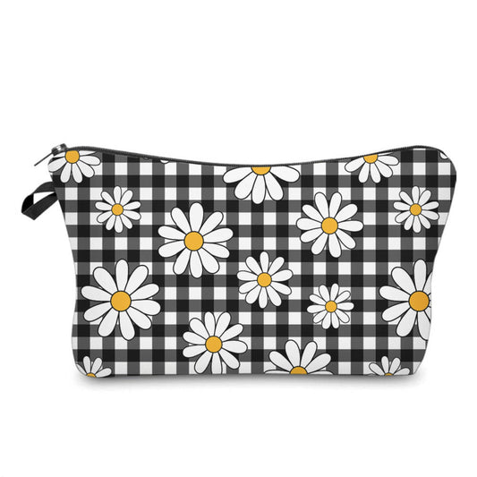 Pouch - Floral Daisy Gingham