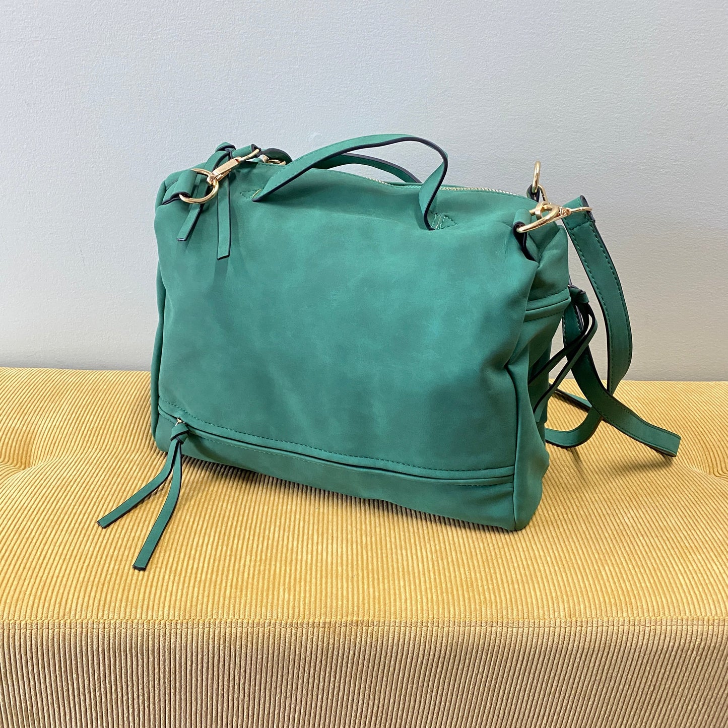 Quinn - Suede Handbag